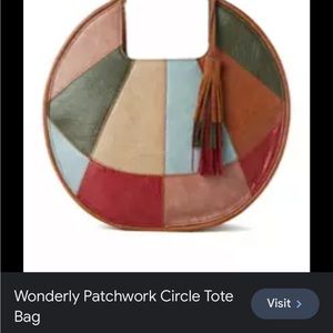 Circular bag from wonderly. Only used once.